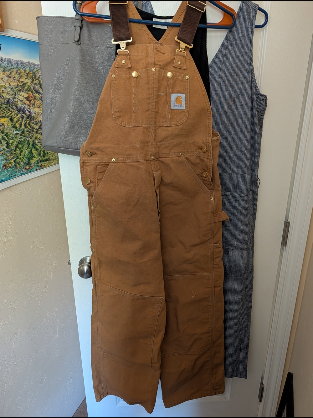 Carhartt Duck Bib Overalls - Picture 5 of 9